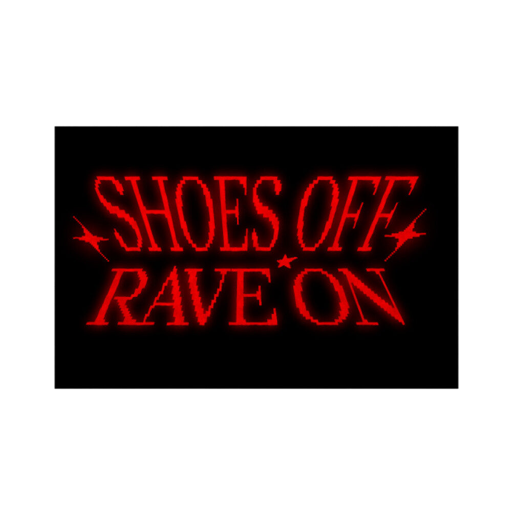 Fussmatte_shoes_off_rave_on_schmutzfaenger