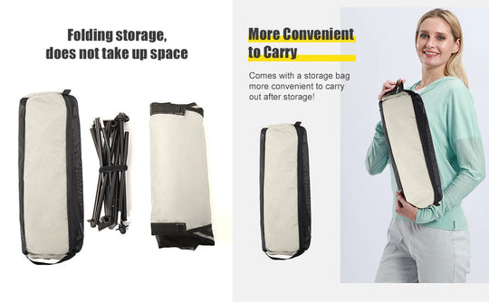 WESTTUNE Tragbarer, zusammenklappbarer Campingstuhl mit Kopfstütze, leichte Touristenstühle, Angelstuhl aus Aluminiumlegierung, Gartenmöbel Festival Outfits | Techno Shirts | Rave Clothing