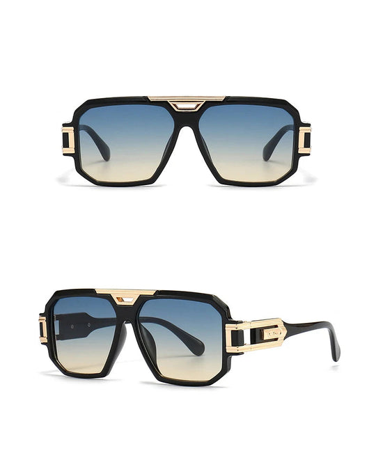 56478 Luxusmarke Sonnenbrille Männer Vintage Design Übergroße Brillen Männliche Shades Uv400 Fahren Gläser Festival Outfits | Techno Shirts | Rave Clothing