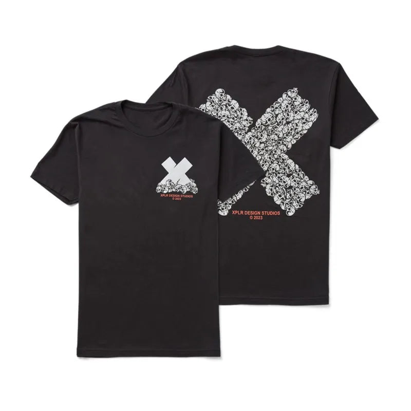 XPLR T-Shirt Sam And Colby Bones Glow In The Dark Merch Unisex Summer For Men/Women Harajuku Streetwear Short Sleeve Tshirt FESTIVAL OUTFITS & STREETWEAR
