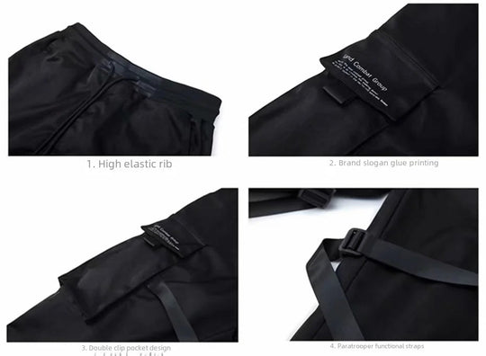 Casual Loose Fit Frühling Saison Ins Super Fire Cargo Hosen Für Männer Trendy Multipocket Design Marke Neue Mode Stil Festival Outfits | Techno Shirts | Rave Clothing