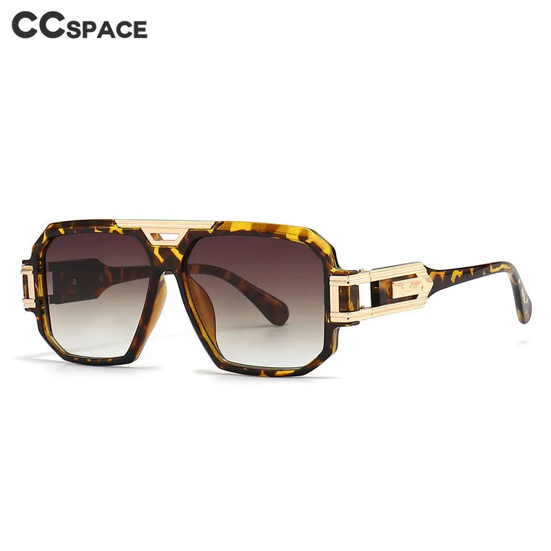56478 Luxusmarke Sonnenbrille Männer Vintage Design Übergroße Brillen Männliche Shades Uv400 Fahren Gläser Festival Outfits | Techno Shirts | Rave Clothing