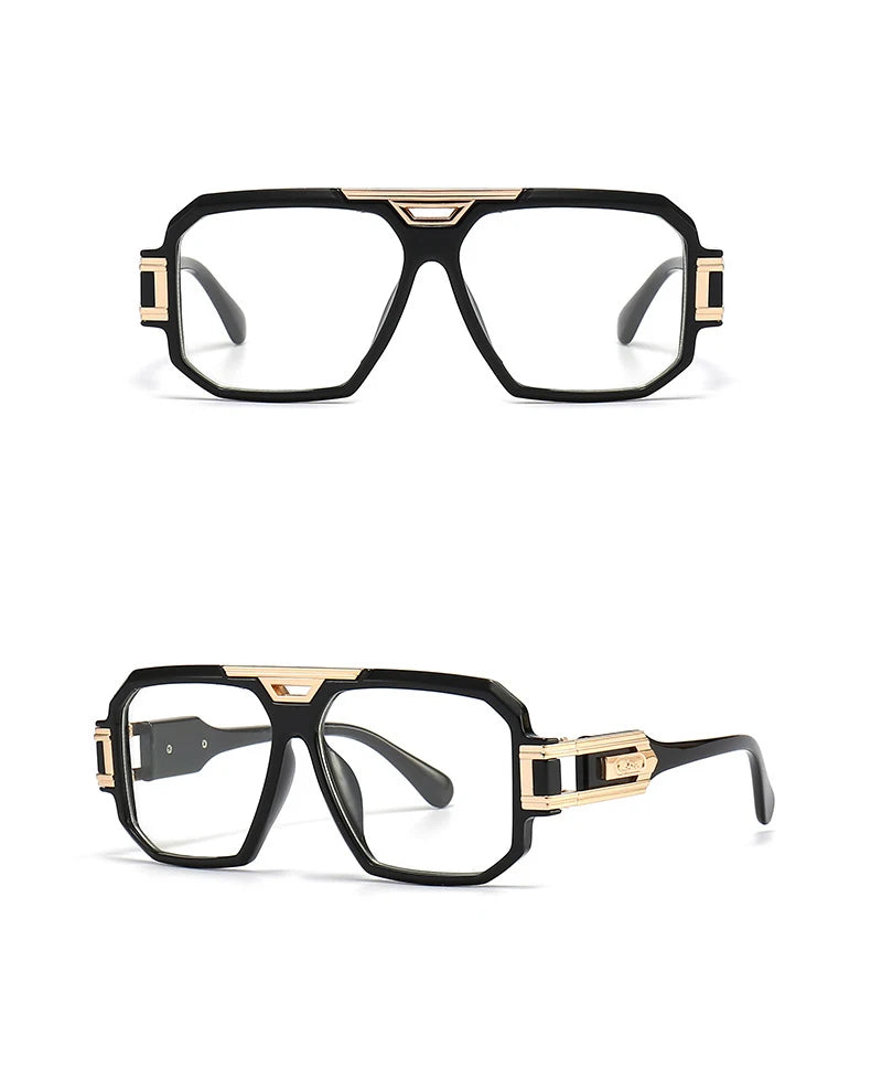 56478 Luxusmarke Sonnenbrille Männer Vintage Design Übergroße Brillen Männliche Shades Uv400 Fahren Gläser Festival Outfits | Techno Shirts | Rave Clothing