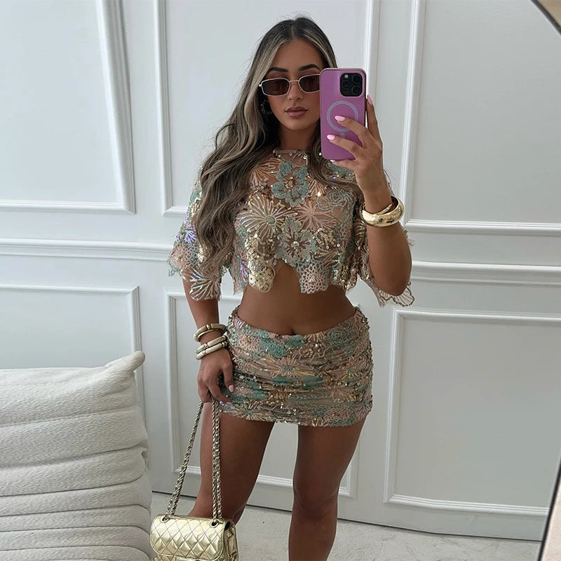 Frauen Hosen Anzug Zwei Stück Sets Solide Halfter Ärmellose Tank Weste Lose Taille Breite Bein Hosen Lose Sommer Neue dame Outfits Festival Outfits | Techno Shirts | Rave Clothing