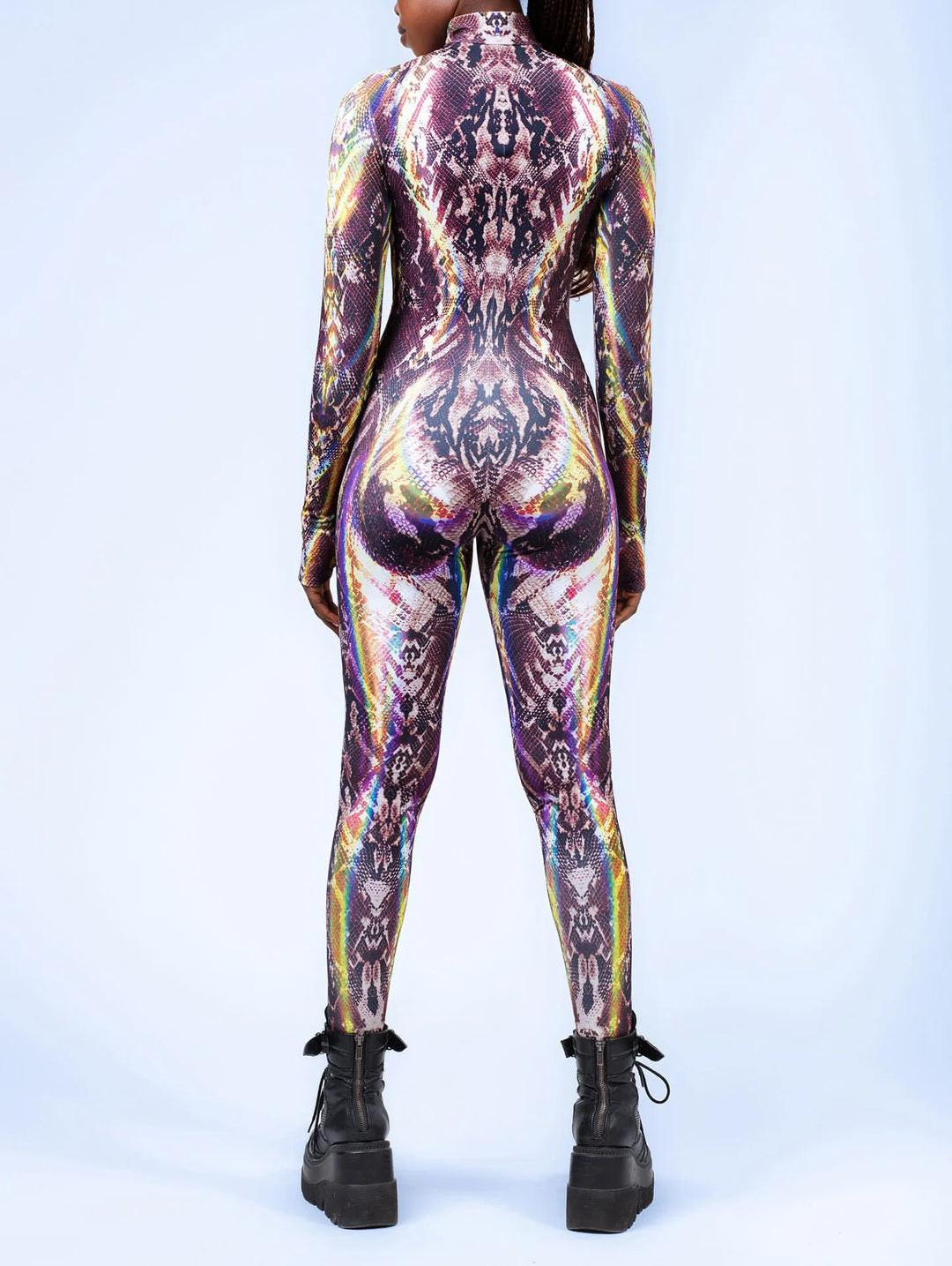 Multicolor Jumpsuit Women Sexy Zentai Suit Gothic Morphsuit Animal Bodysuit Cosplay Rave Costume Halloween Festival Party Outfit FESTIVAL OUTFITS & STREETWEAR