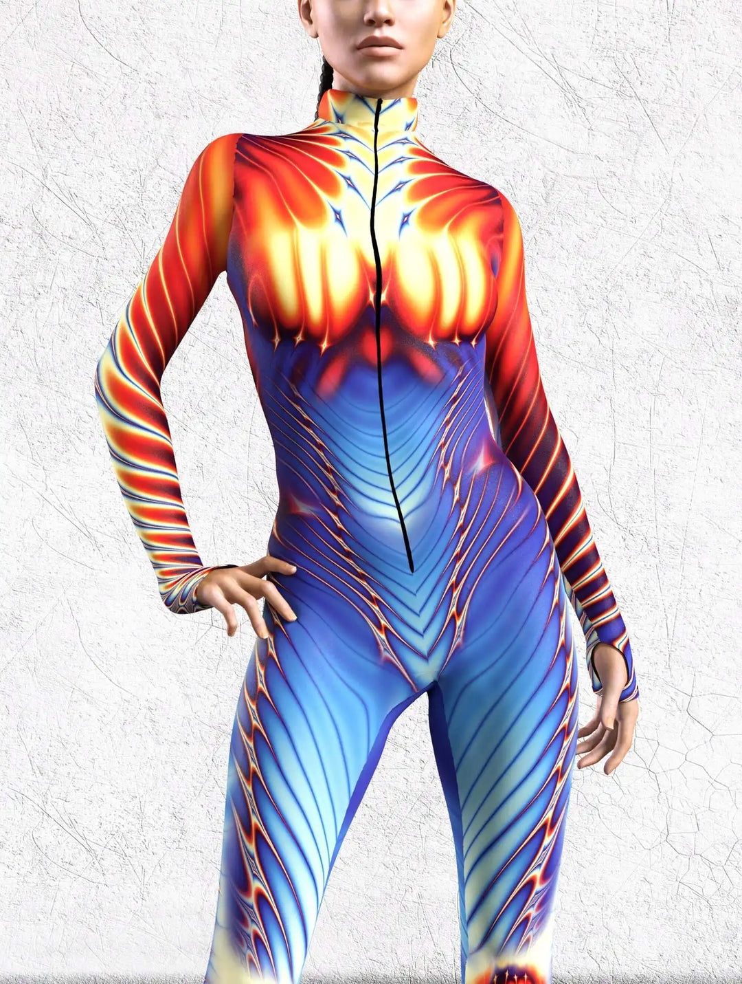 Multicolor Jumpsuit Women Sexy Zentai Suit Gothic Morphsuit Animal Bodysuit Cosplay Rave Costume Halloween Festival Party Outfit FESTIVAL OUTFITS & STREETWEAR