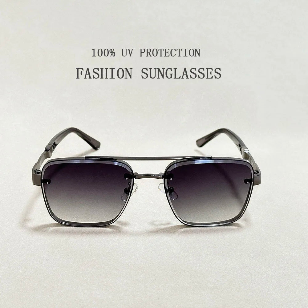 Neue Sonnenbrille Für Männer Luxus Mode Gläser Sonnencreme Quadrat Sonnenbrille Frauen Trendy Vintage Gafas De Sol Hombre Zonnebril Su Festival Outfits | Techno Shirts | Rave Clothing