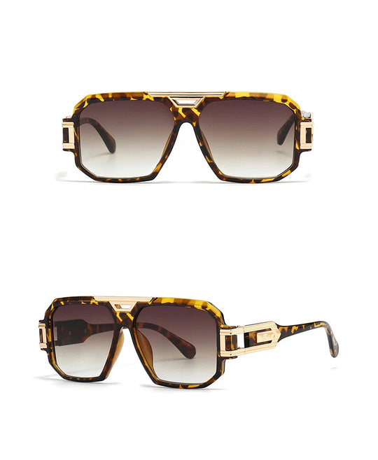 56478 Luxusmarke Sonnenbrille Männer Vintage Design Übergroße Brillen Männliche Shades Uv400 Fahren Gläser Festival Outfits | Techno Shirts | Rave Clothing