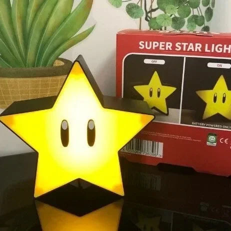 Super Mario Stern LED Nachtlicht