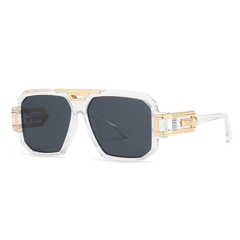 56478 Luxusmarke Sonnenbrille Männer Vintage Design Übergroße Brillen Männliche Shades Uv400 Fahren Gläser Festival Outfits | Techno Shirts | Rave Clothing