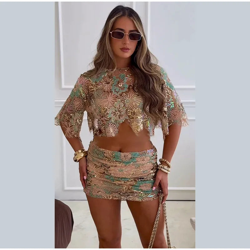 Frauen Hosen Anzug Zwei Stück Sets Solide Halfter Ärmellose Tank Weste Lose Taille Breite Bein Hosen Lose Sommer Neue dame Outfits Festival Outfits | Techno Shirts | Rave Clothing