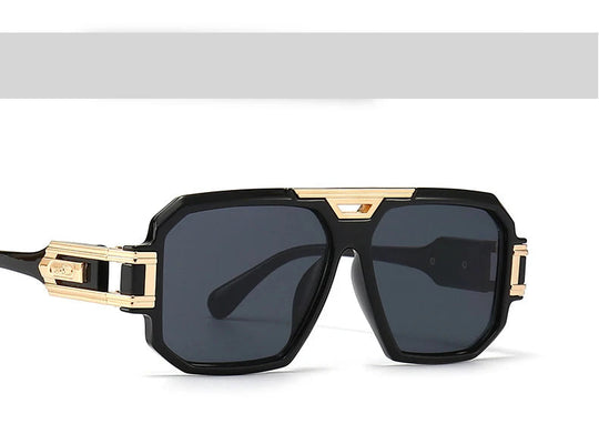 56478 Luxusmarke Sonnenbrille Männer Vintage Design Übergroße Brillen Männliche Shades Uv400 Fahren Gläser Festival Outfits | Techno Shirts | Rave Clothing