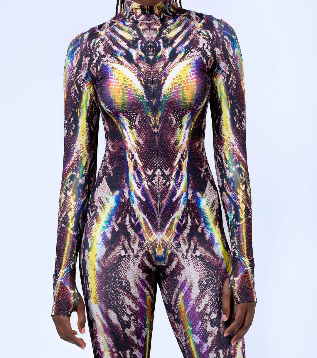 Multicolor Jumpsuit Women Sexy Zentai Suit Gothic Morphsuit Animal Bodysuit Cosplay Rave Costume Halloween Festival Party Outfit FESTIVAL OUTFITS & STREETWEAR