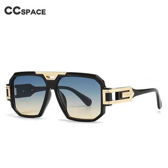 56478 Luxusmarke Sonnenbrille Männer Vintage Design Übergroße Brillen Männliche Shades Uv400 Fahren Gläser Festival Outfits | Techno Shirts | Rave Clothing