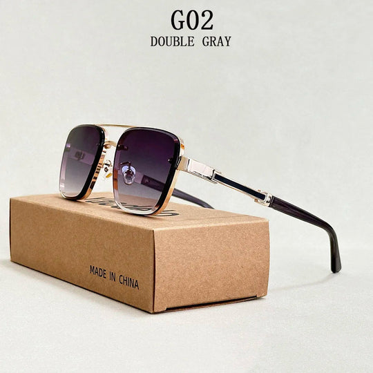 Neue Sonnenbrille Für Männer Luxus Mode Gläser Sonnencreme Quadrat Sonnenbrille Frauen Trendy Vintage Gafas De Sol Hombre Zonnebril Su Festival Outfits | Techno Shirts | Rave Clothing