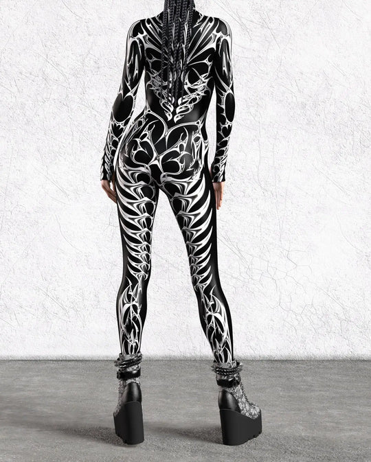 Multicolor Jumpsuit Women Sexy Zentai Suit Gothic Morphsuit Animal Bodysuit Cosplay Rave Costume Halloween Festival Party Outfit FESTIVAL OUTFITS & STREETWEAR