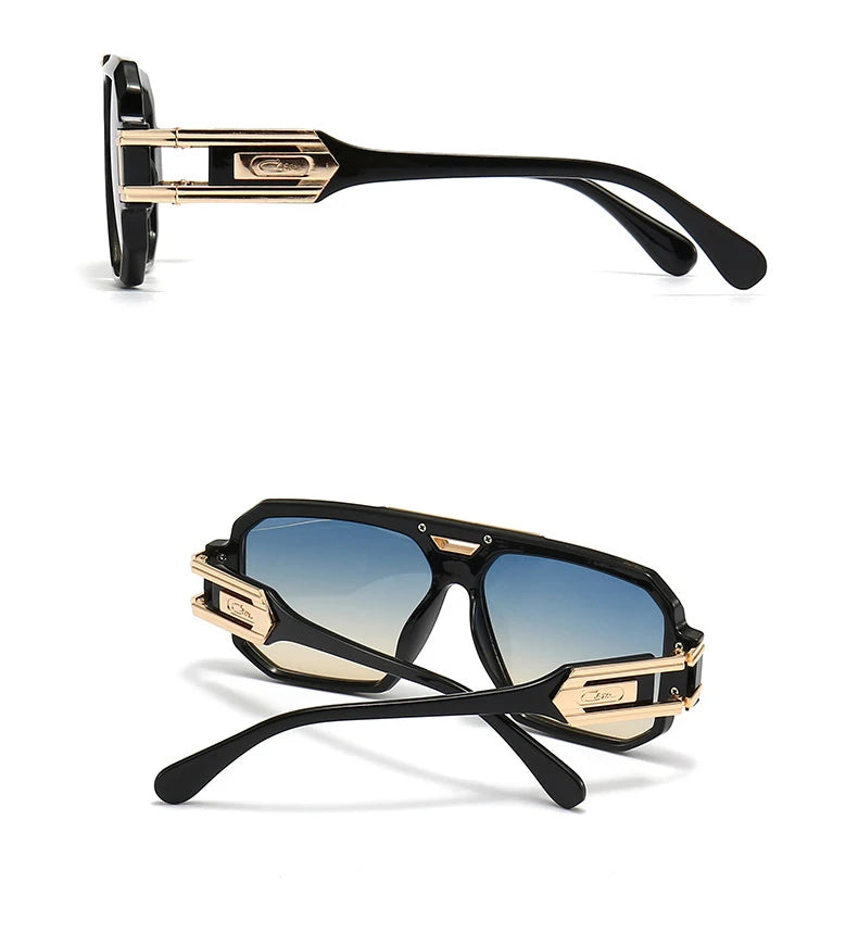 56478 Luxusmarke Sonnenbrille Männer Vintage Design Übergroße Brillen Männliche Shades Uv400 Fahren Gläser Festival Outfits | Techno Shirts | Rave Clothing