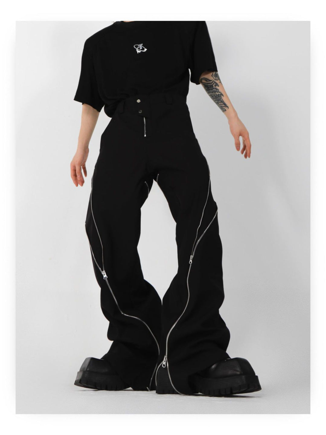 Schlaghose Männer Festival Outfits | Techno Shirts | Rave Clothing
