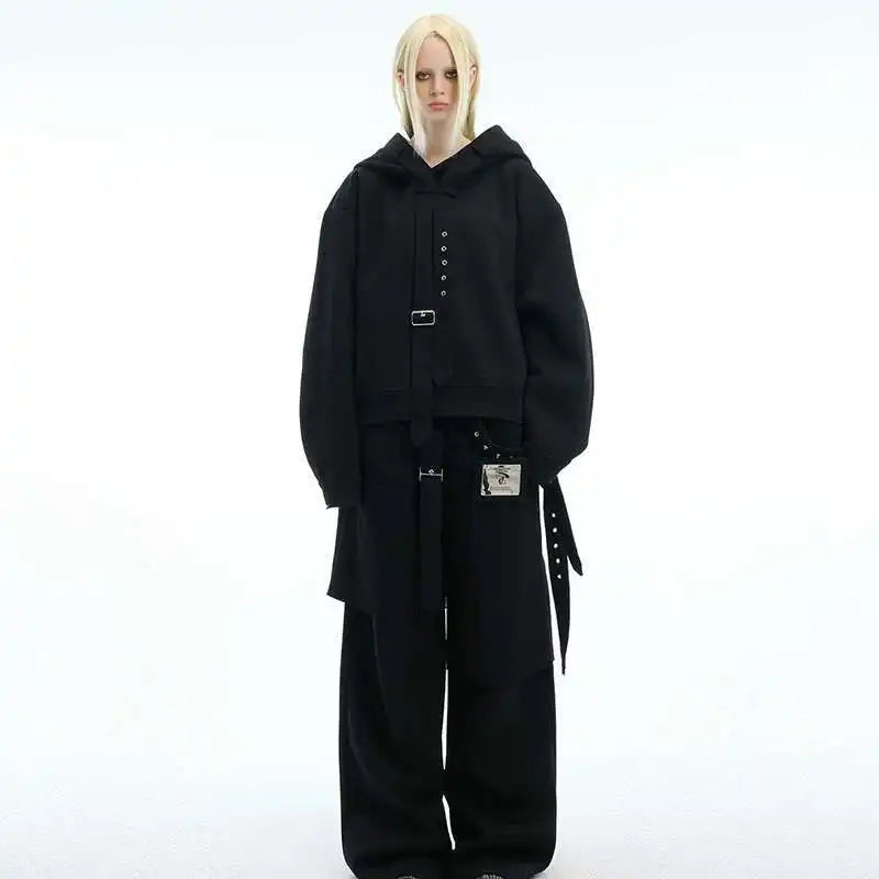 90er Jahre Hoodie & Sweatpants Rave Outfit Set | Herren Festival Outfits | Techno Shirts | Rave Clothing