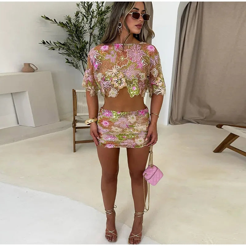 Frauen Hosen Anzug Zwei Stück Sets Solide Halfter Ärmellose Tank Weste Lose Taille Breite Bein Hosen Lose Sommer Neue dame Outfits Festival Outfits | Techno Shirts | Rave Clothing