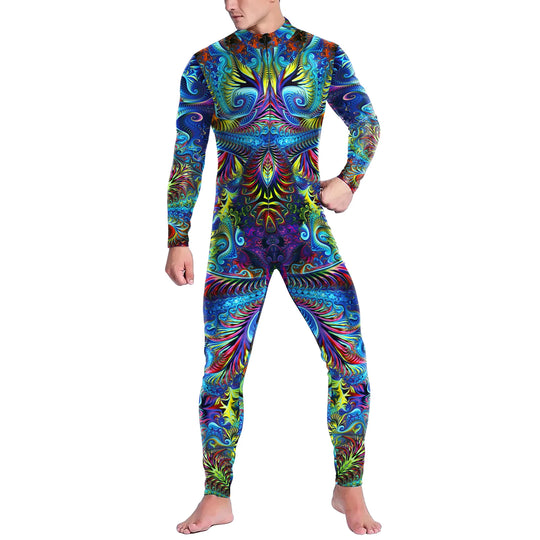 Techno Festival Outfit Männer - EDM Rave Kostüm Herren - Elektronisches Festival outfit