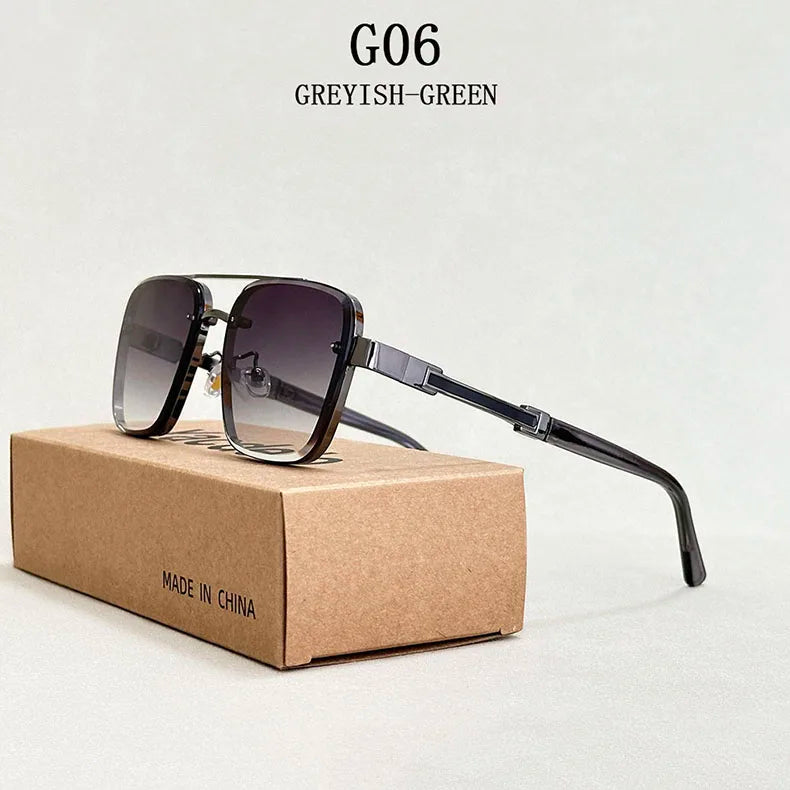 Neue Sonnenbrille Für Männer Luxus Mode Gläser Sonnencreme Quadrat Sonnenbrille Frauen Trendy Vintage Gafas De Sol Hombre Zonnebril Su Festival Outfits | Techno Shirts | Rave Clothing