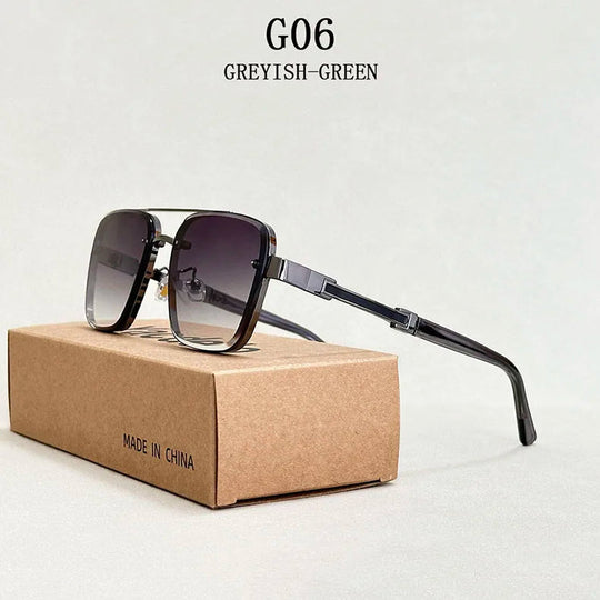 Neue Sonnenbrille Für Männer Luxus Mode Gläser Sonnencreme Quadrat Sonnenbrille Frauen Trendy Vintage Gafas De Sol Hombre Zonnebril Su Festival Outfits | Techno Shirts | Rave Clothing