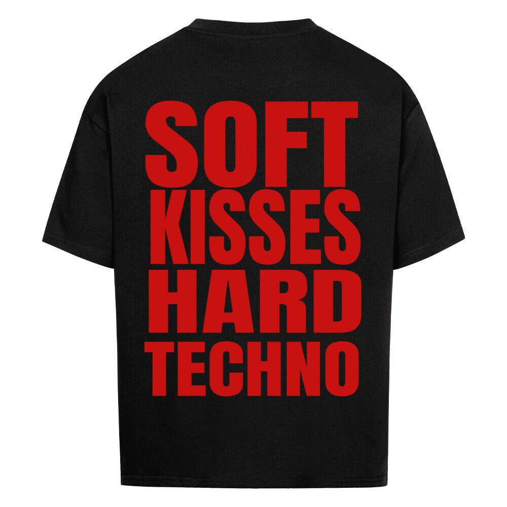 NATZ Clothing! Soft Kisses Hard Techno T-Shirt (Doubleprint) MarketPrint