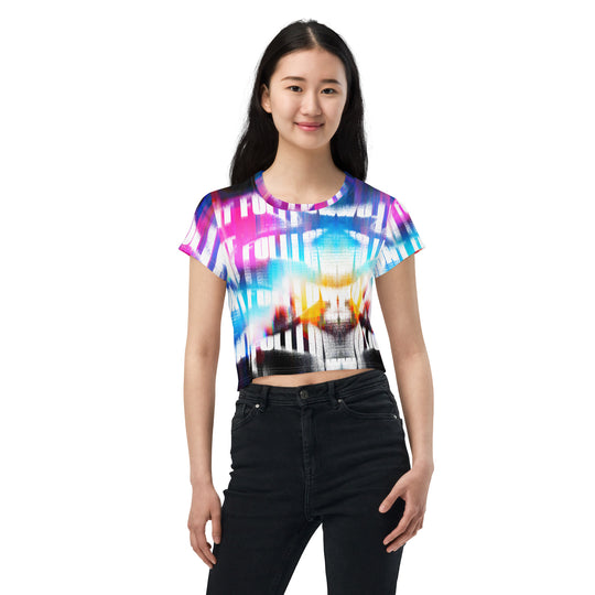 Musik Shirt Crop Top Festival outfit, plus size Musik Shirt Crop Top, Y2K clothing, Music Shirt curvy Festival Shirts