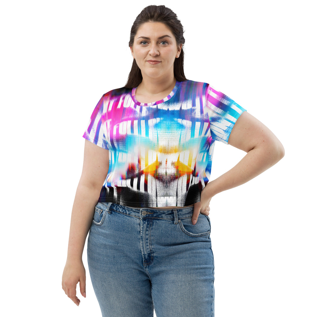 Musik Shirt Crop Top Festival outfit, plus size Musik Shirt Crop Top, Y2K clothing, Music Shirt curvy Festival Shirts