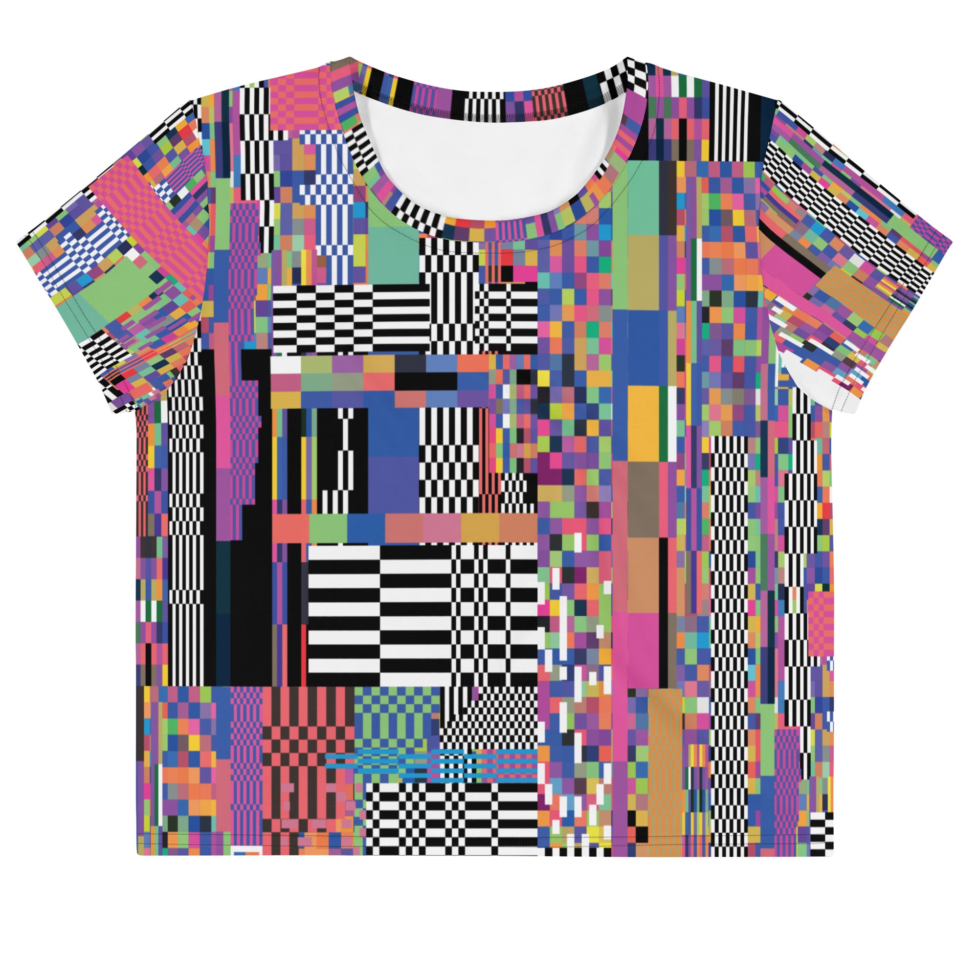 NATZ Clothing! Plus size Festival Party Crop Top – Glitch Festival Shirts