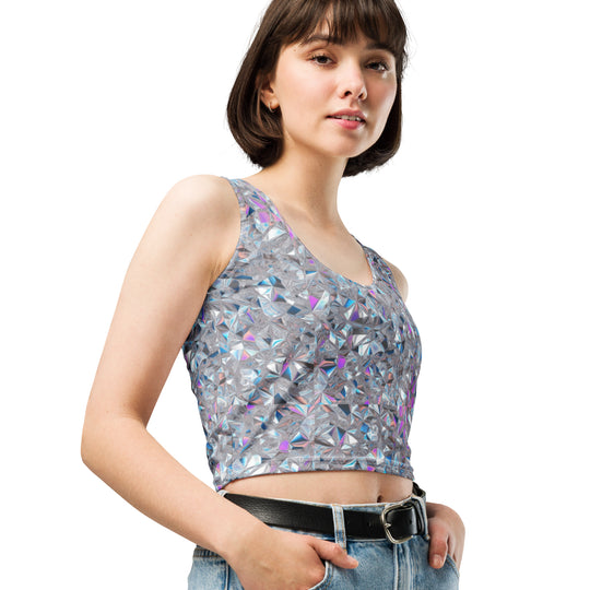 Hardtechno Festival Crop Top – All over Print FESTIVAL OUTFITS & STREETWEAR
