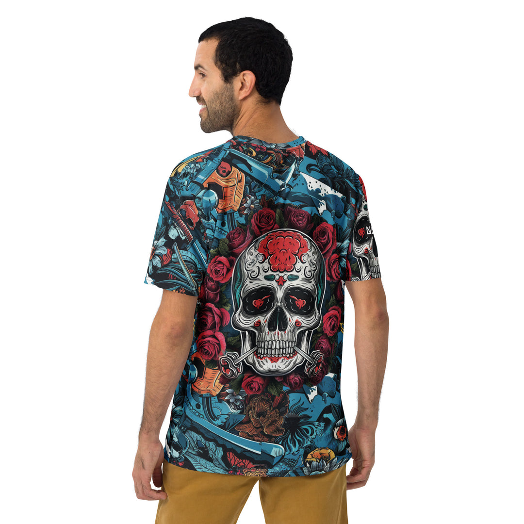 Streetwear Full print Shirt, Skull, Totenkopf, Streetstyle Festival Shirts