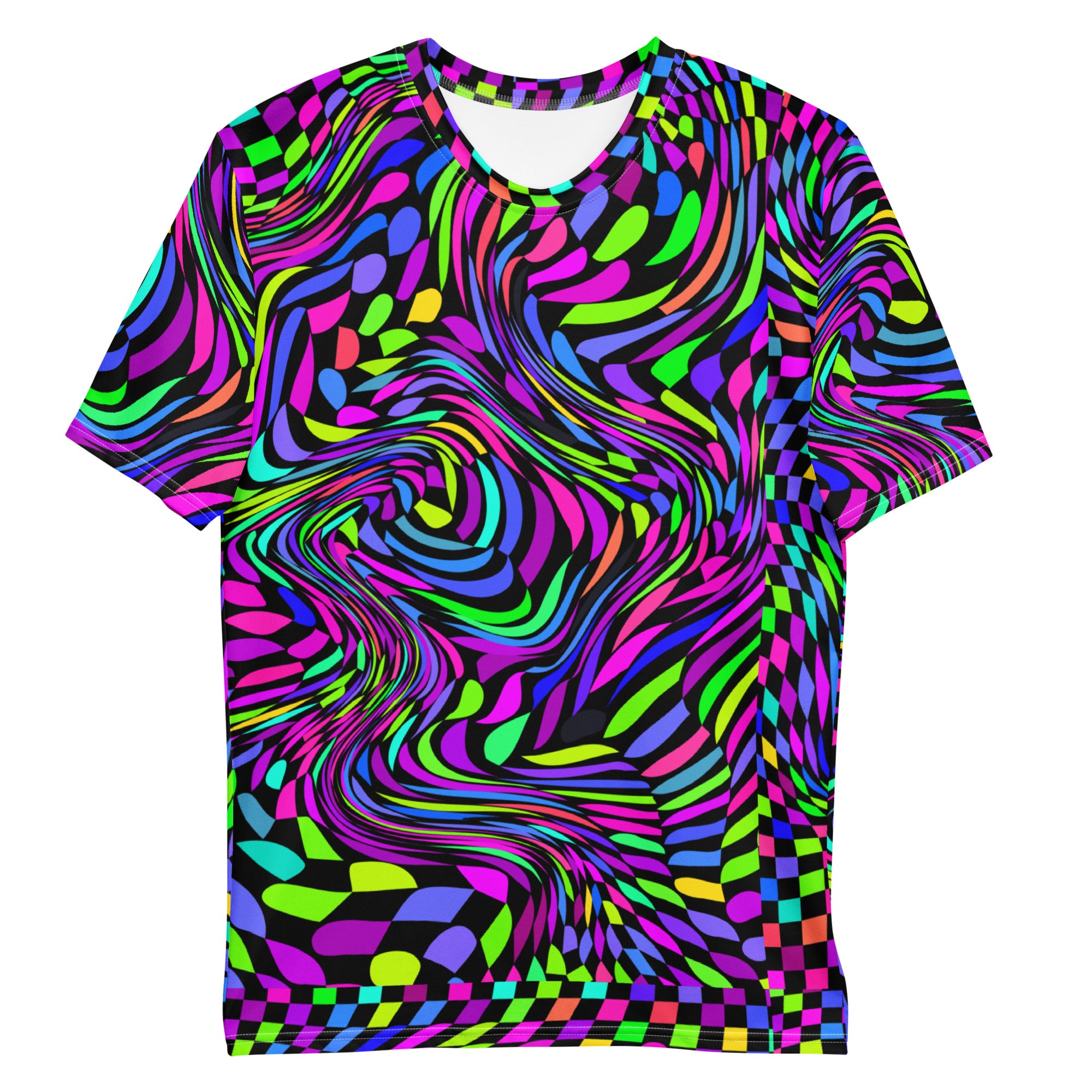 Festival T-Shirt  Rave Tshirt - shut up dance - statement piece all over print Festival Shirts