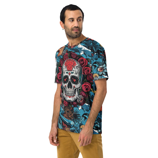 Streetwear Full print Shirt, Skull, Totenkopf, Streetstyle Festival Shirts