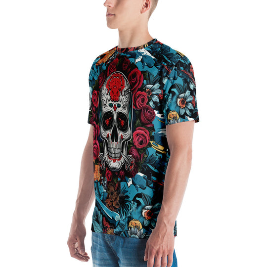 Streetwear Full print Shirt, Skull, Totenkopf, Streetstyle Festival Shirts