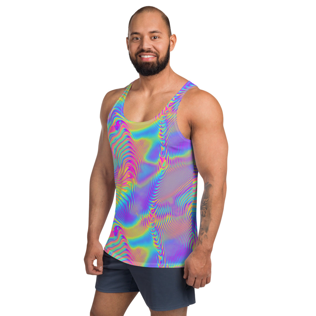 NATZ Clothing! Rave Tank-Top "Holo" FESTIVAL OUTFITS & STREETWEAR