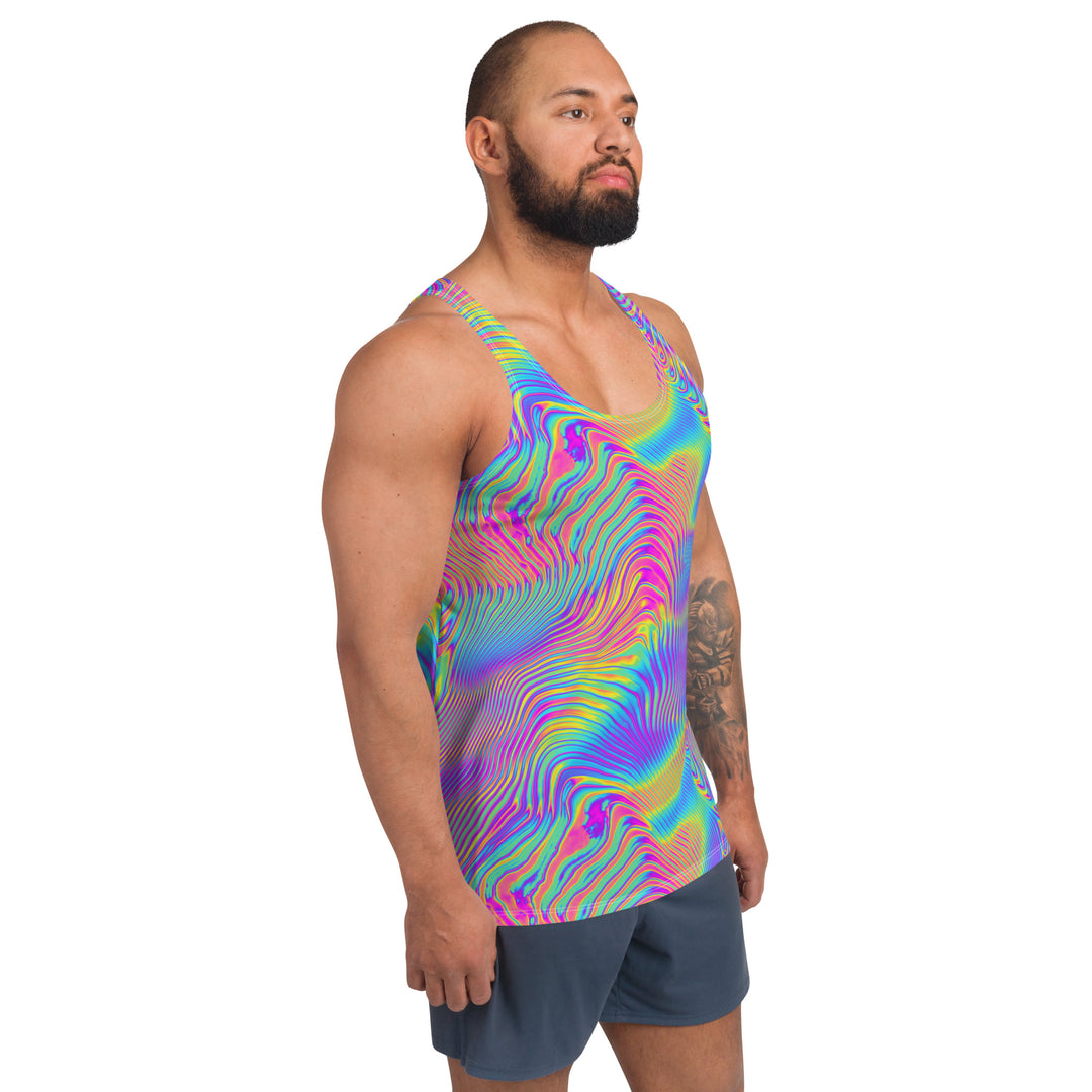 NATZ Clothing! Rave Tank-Top "Holo" FESTIVAL OUTFITS & STREETWEAR