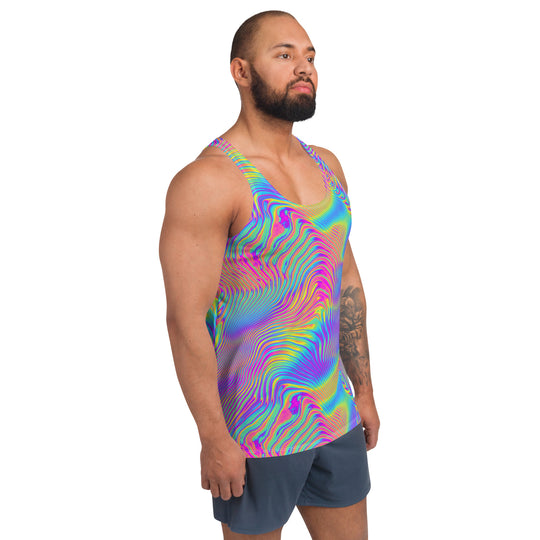 NATZ Clothing! Rave Tank-Top "Holo" FESTIVAL OUTFITS & STREETWEAR