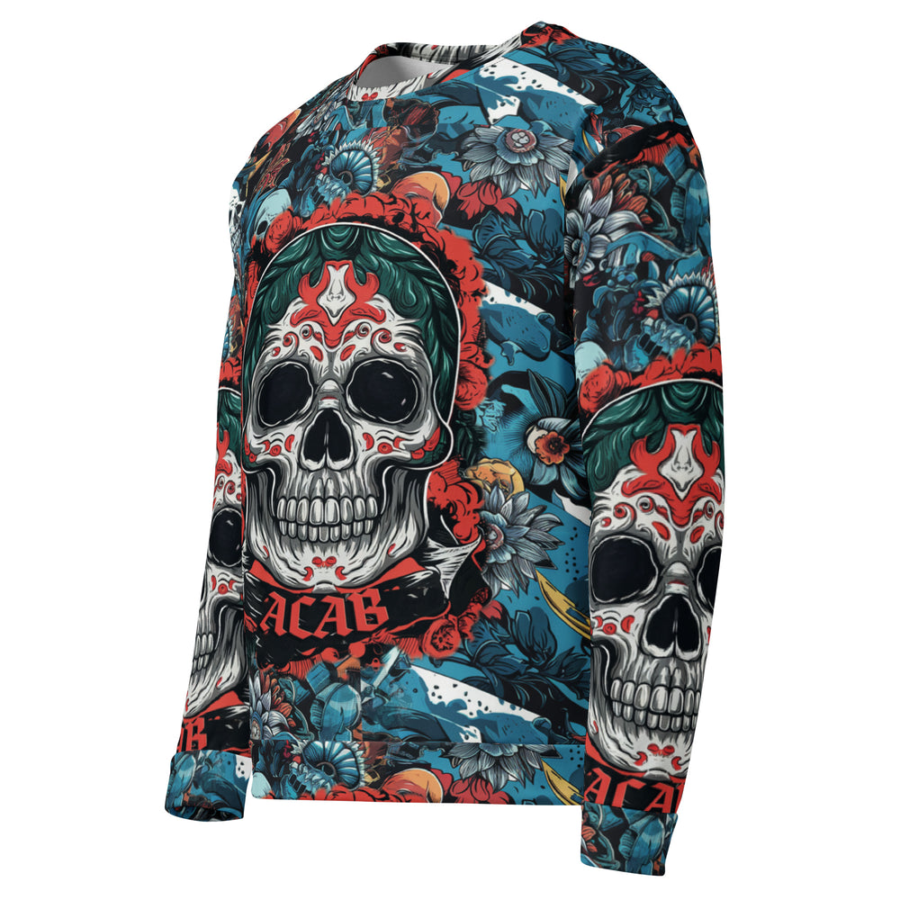 NATZ Clothing - ACAB Skull Pullover - Festival outfit FESTIVAL OUTFITS & STREETWEAR