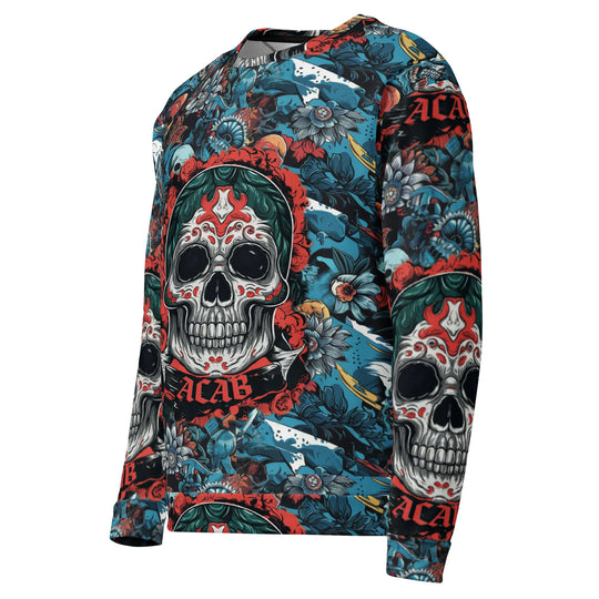 NATZ Clothing - ACAB Skull Pullover - Festival outfit FESTIVAL OUTFITS & STREETWEAR