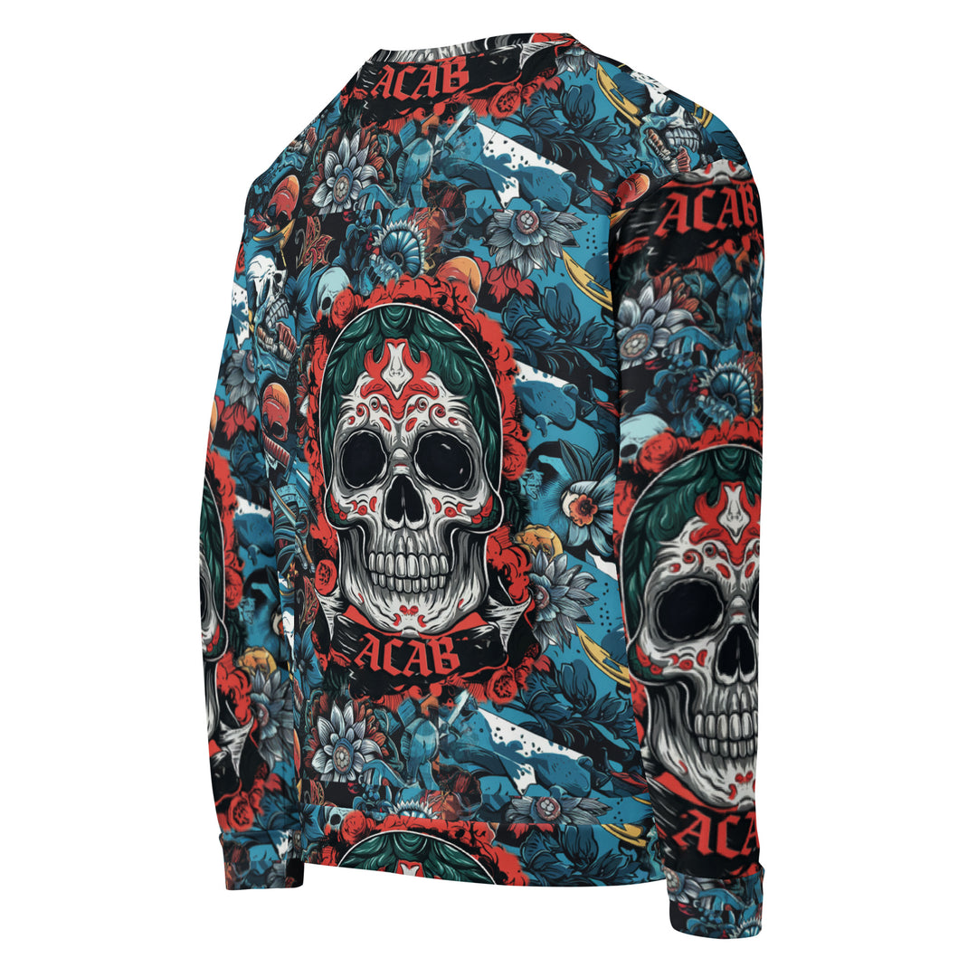 NATZ Clothing - ACAB Skull Pullover - Festival outfit FESTIVAL OUTFITS & STREETWEAR