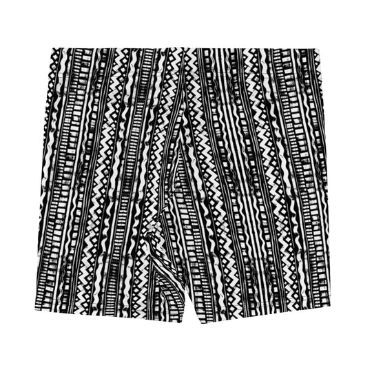 schwarz weiß gestreifte Shorts - Perfekt als Festival Outfit FESTIVAL OUTFITS & STREETWEAR