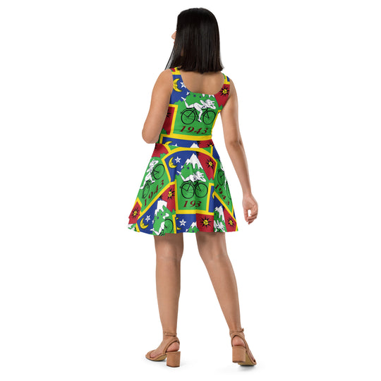 Streetwear | Full Print Skater Dress | All over print Kleid Festival Shirts