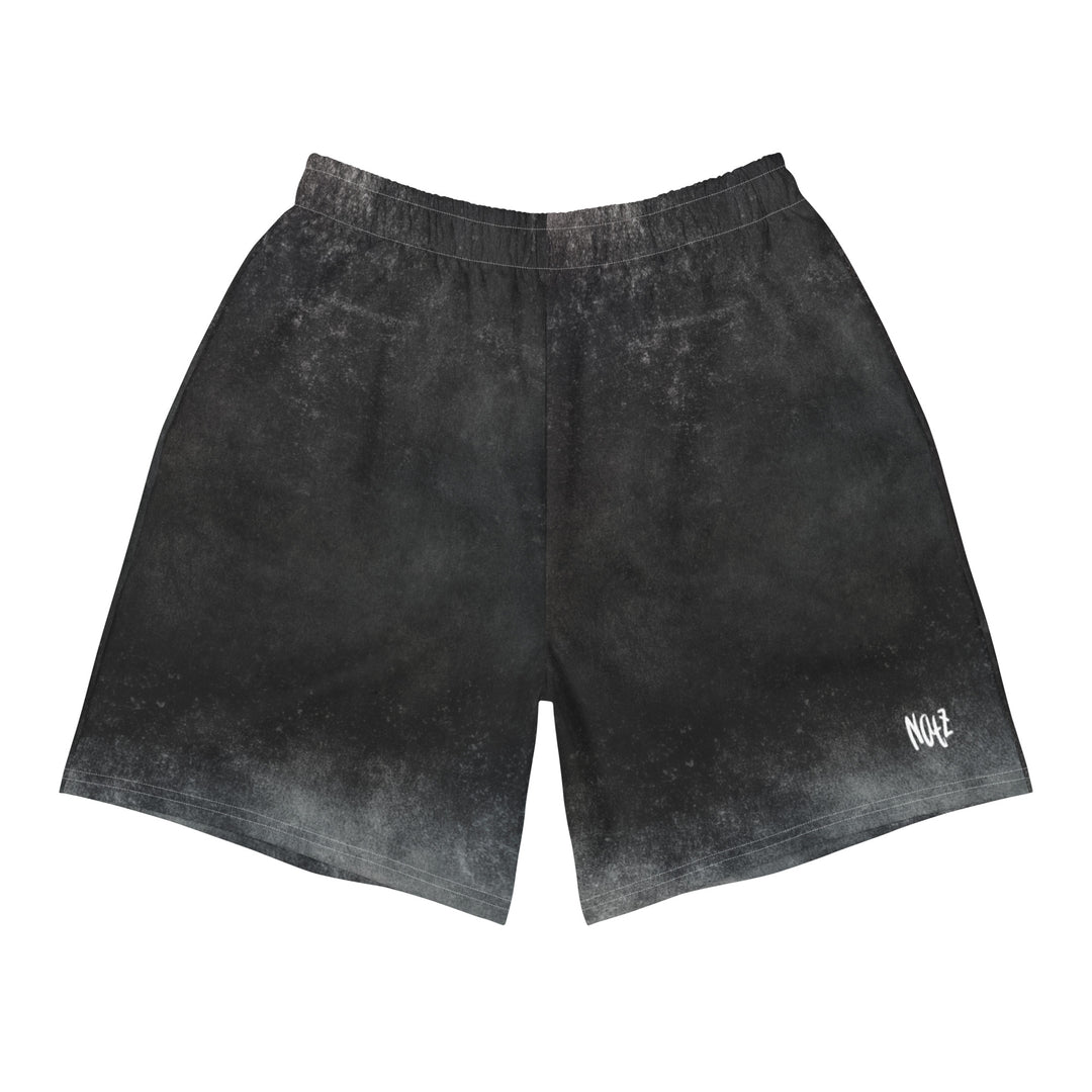 Natz Clothing-black washed-festival rave shorts-maenner