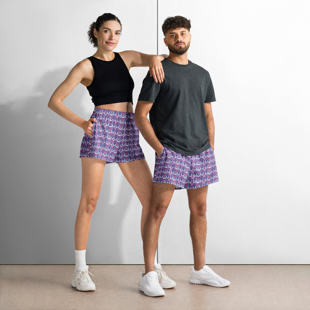 Sportliche Unisex Shorts mit Allover-Druck FESTIVAL OUTFITS & STREETWEAR