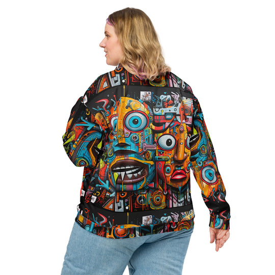 Full-Print- Bomberjacke - Festival Outfit - Streetwear - All over Print Festival Shirts