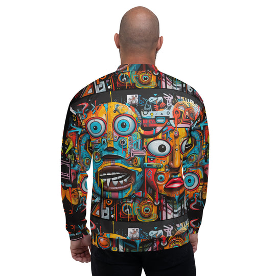 Full-Print- Bomberjacke - Festival Outfit - Streetwear - All over Print Festival Shirts