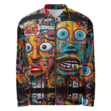 Full print bomber jacket - festival outfit - streetwear - all over print