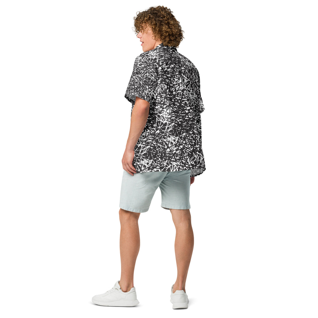 Streetwear Full print Hemd mit Knöpfen - Streetstyle all over print Festival Shirts